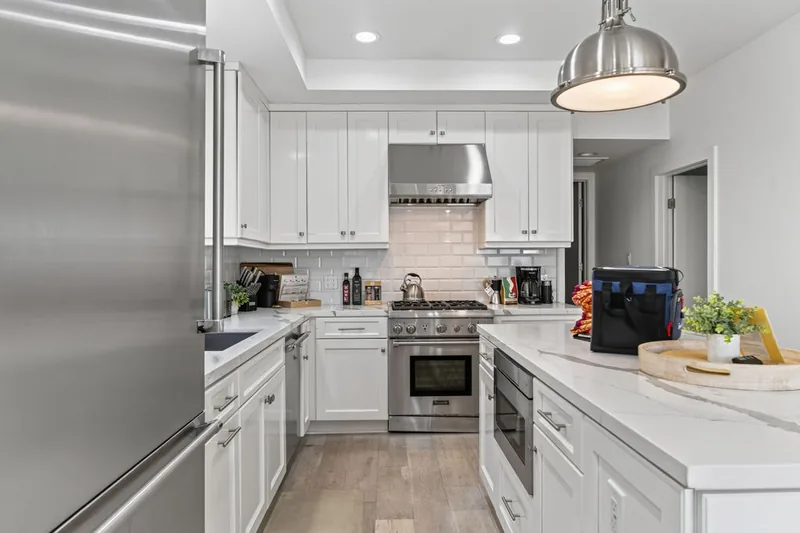 Kitchen & Dining at 608 Heliotrope Avenue, Corona del Mar
