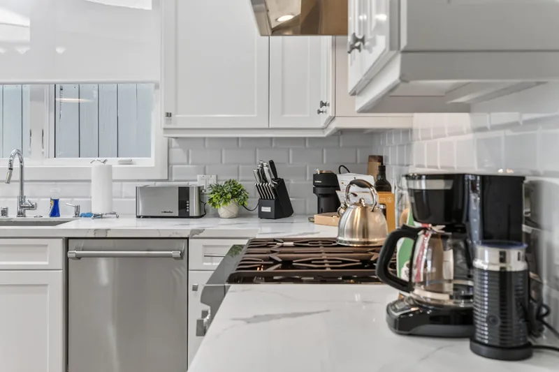 Kitchen & Dining at 608 Heliotrope Avenue, Corona del Mar