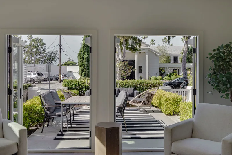 Courtyard & Rooftop at 608 Heliotrope Avenue, Corona del Mar